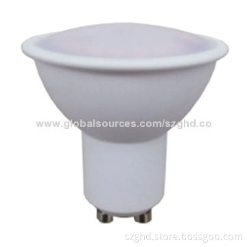 GU10 LED Globe Bulb with 4W Power, 2835 SMD LED Type, 220-240V AC Voltage
